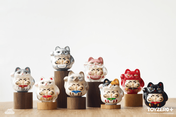 PP X MONSTER Lucky Kitten Daruma Blind Box (Box of 6)
