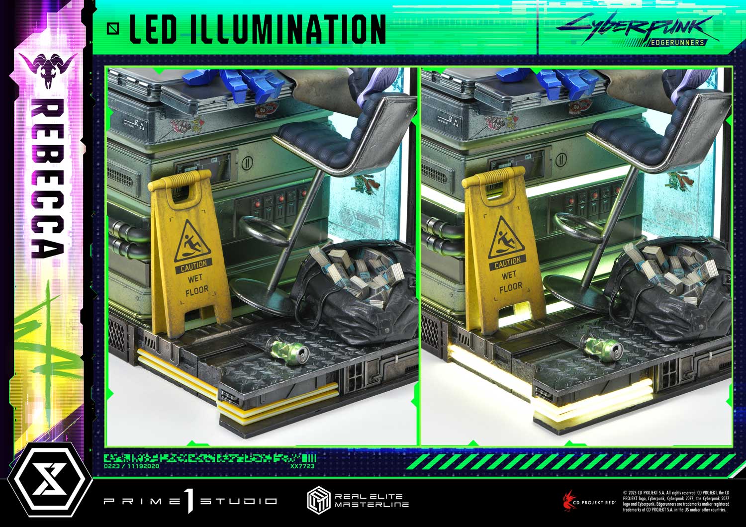 Real Elite Masterline Cyberpunk: Edgerunners Rebecca