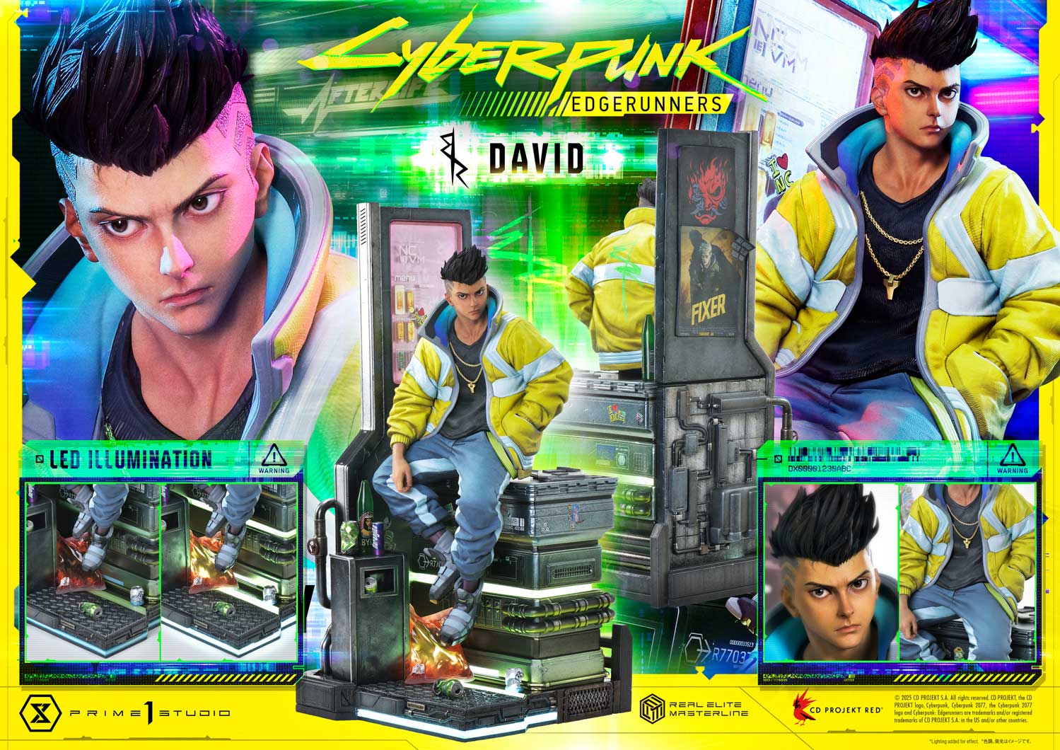 Real Elite Masterline Cyberpunk: Edgerunners David