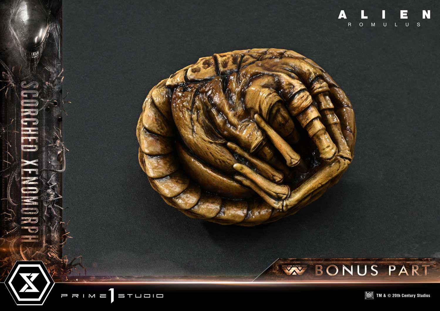 Museum Masterline XL Alien: Romulus Scorched Xenomorph Deluxe Version