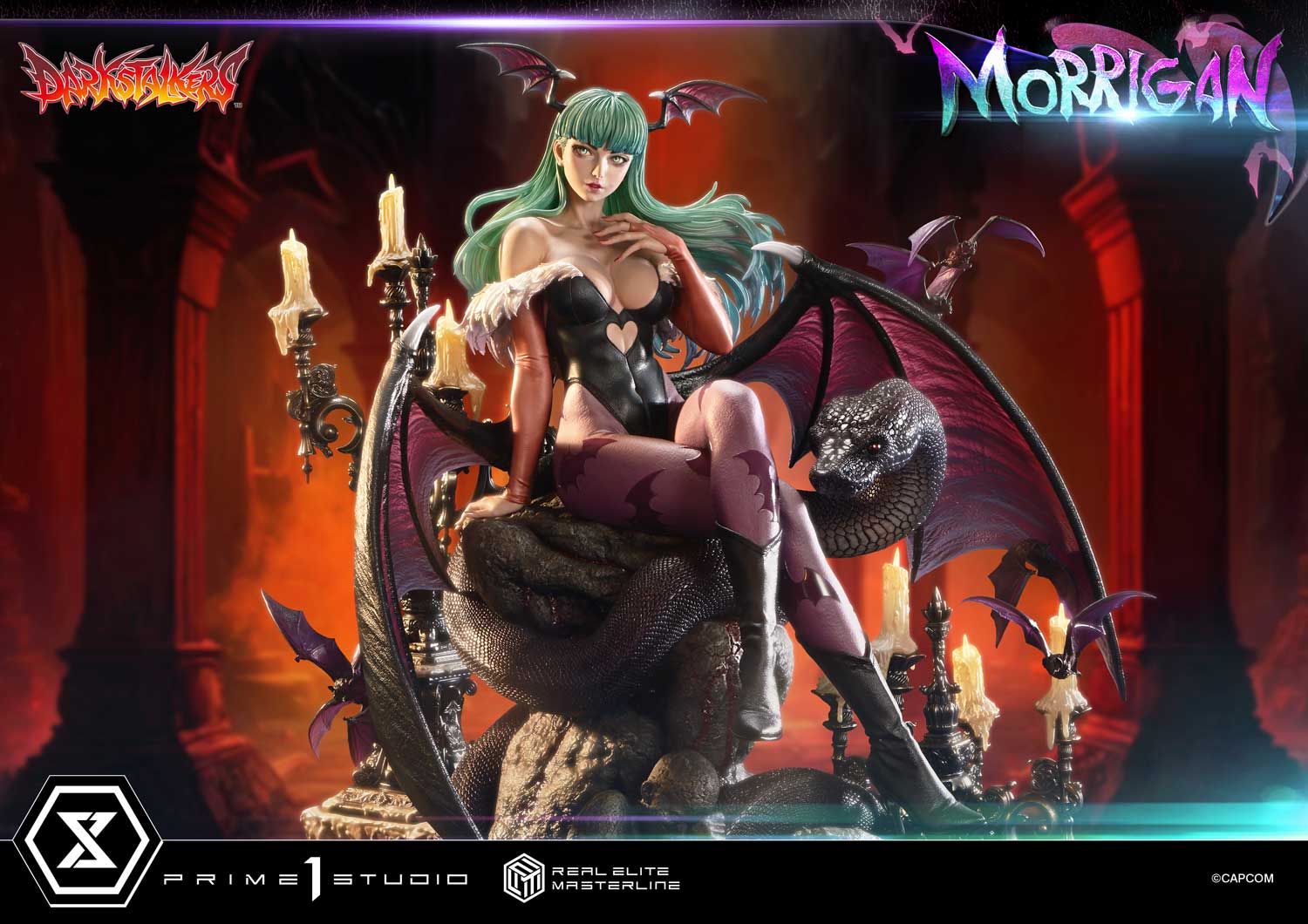 Real Elite Masterline Darkstalkers Morrigan