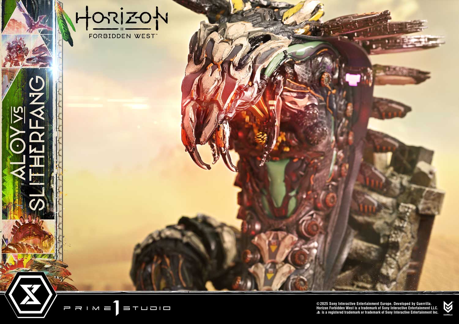 Ultimate Diorama Masterline Horizon Forbidden West Aloy vs. The Slitherfang Bonus Version