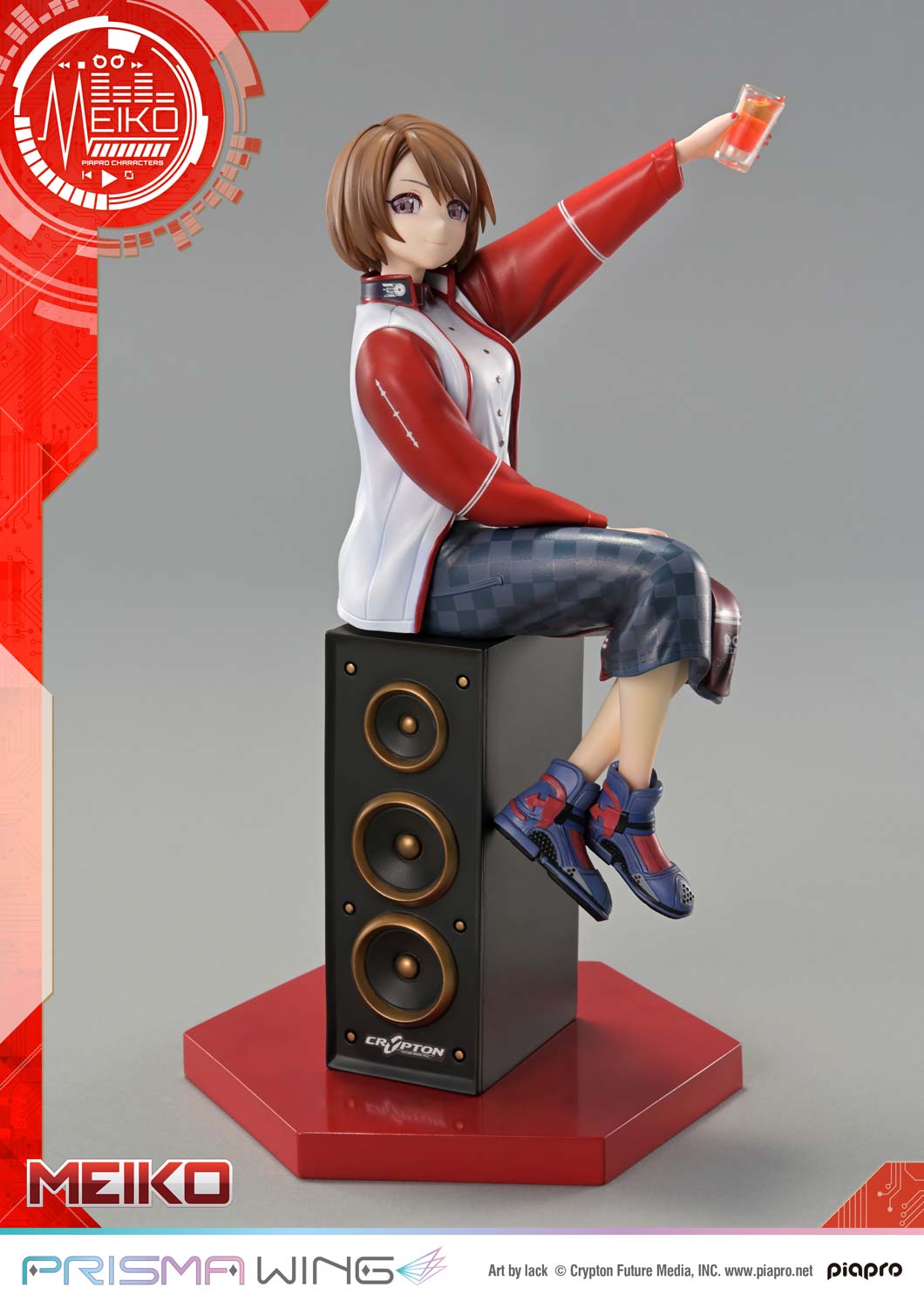 (PRE-ORDER) PRISMA WING Piapro Characters MEIKO "Art by lack" 1/7 Scale Pre-Painted Figure