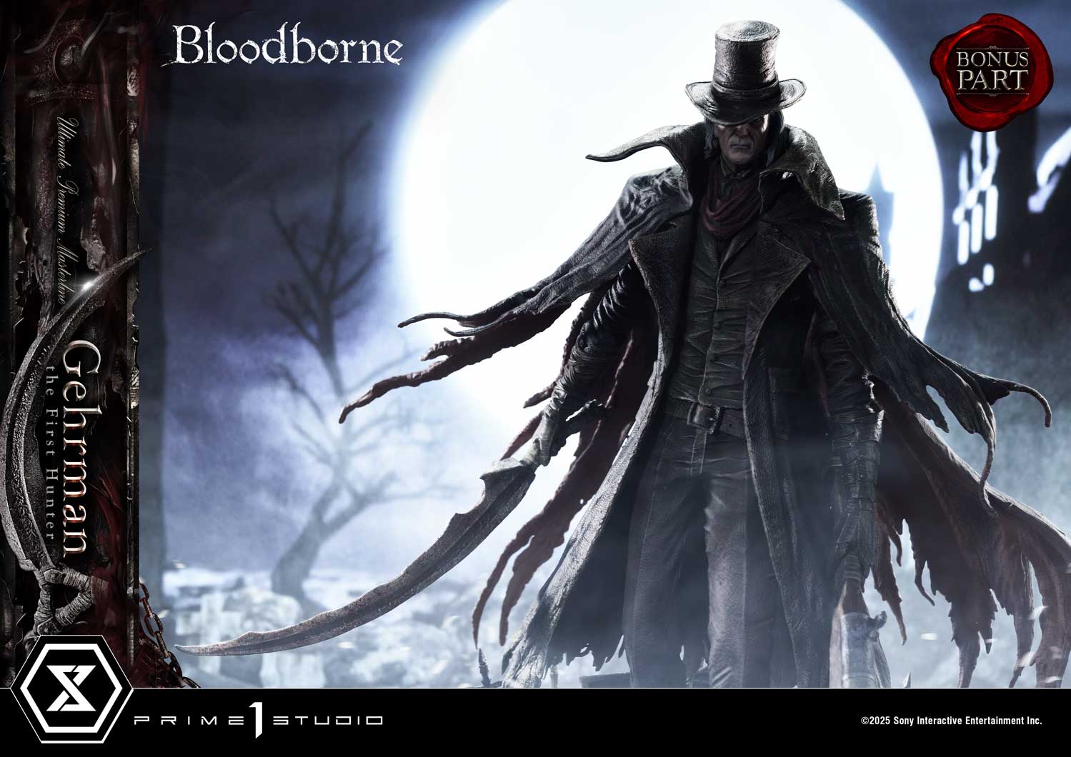 Ultimate Premium Masterline Bloodborne Gehrman Bonus Version