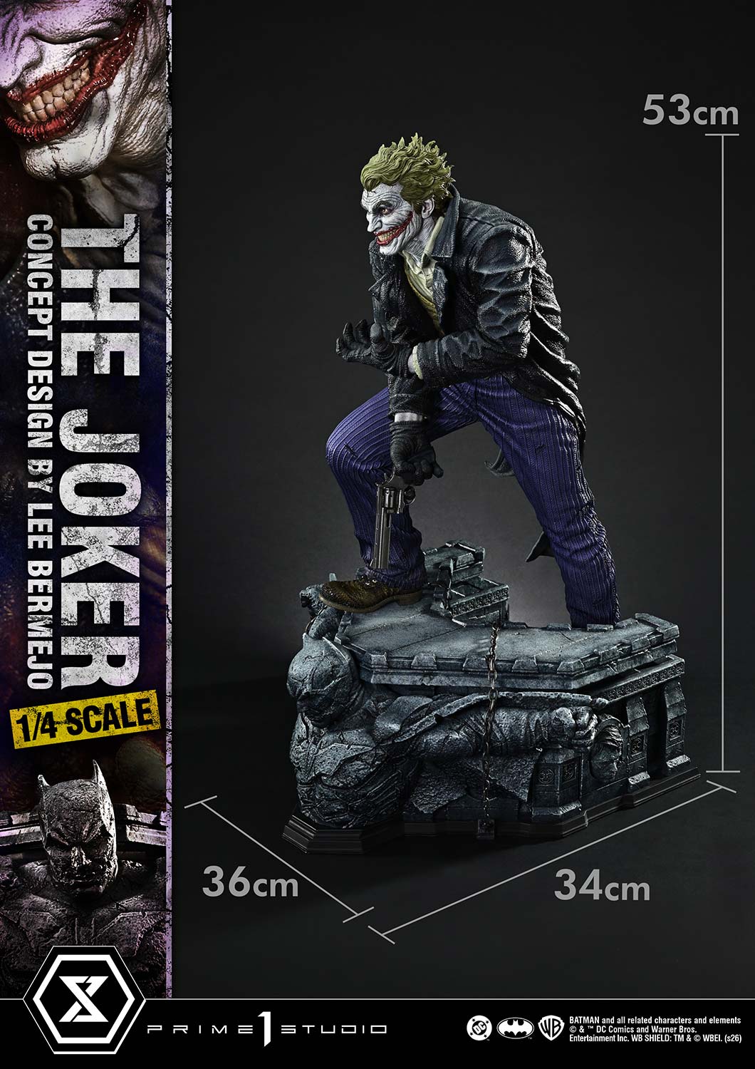 (PRE-ORDER) Ultimate Premium Masterline Batman (Comics) The Joker (Concept Design by Lee Bermejo)