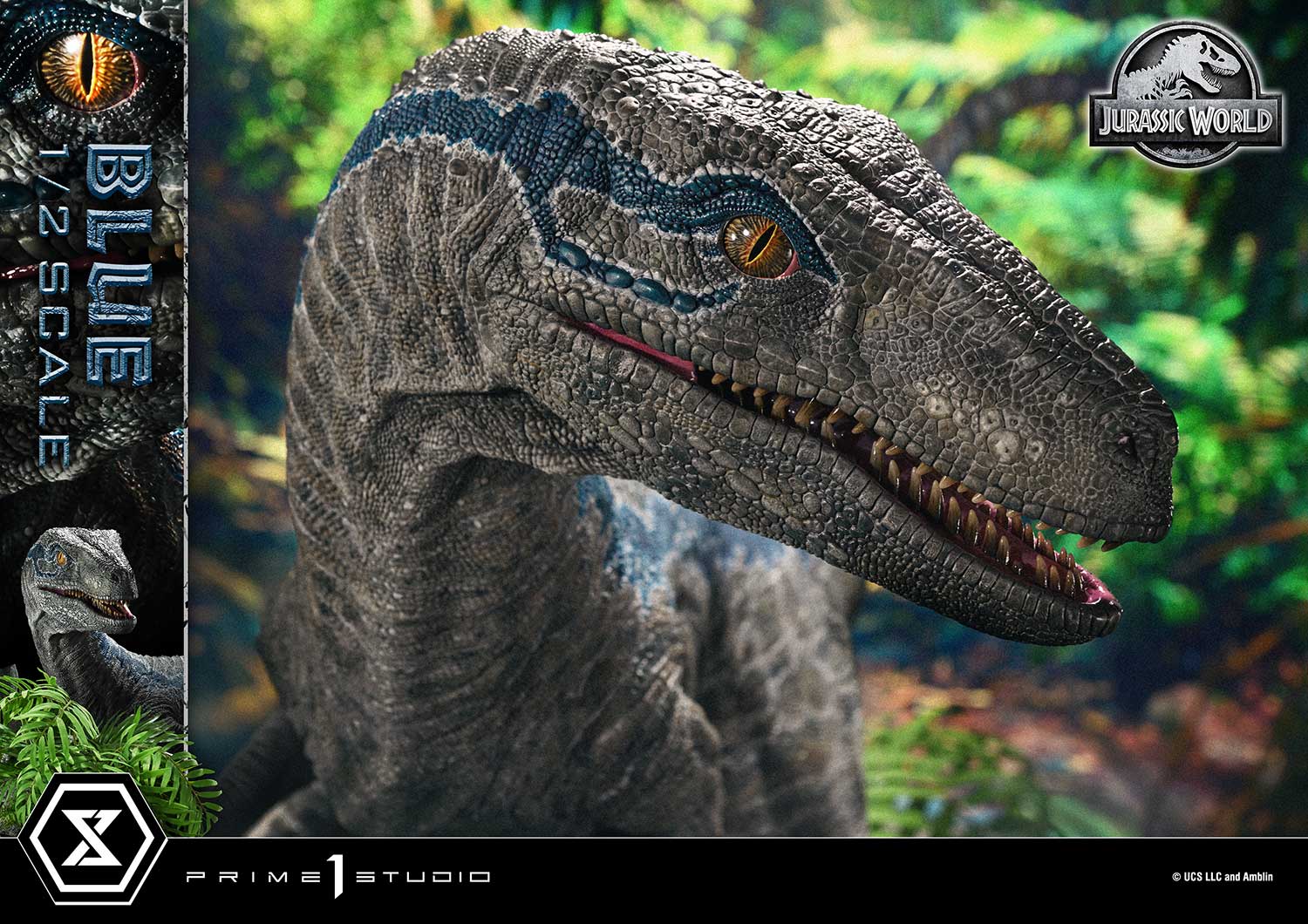 (PRE-ORDER) Legacy Museum Collection Jurassic World: Fallen Kingdom (Film) Blue 1/2 Scale