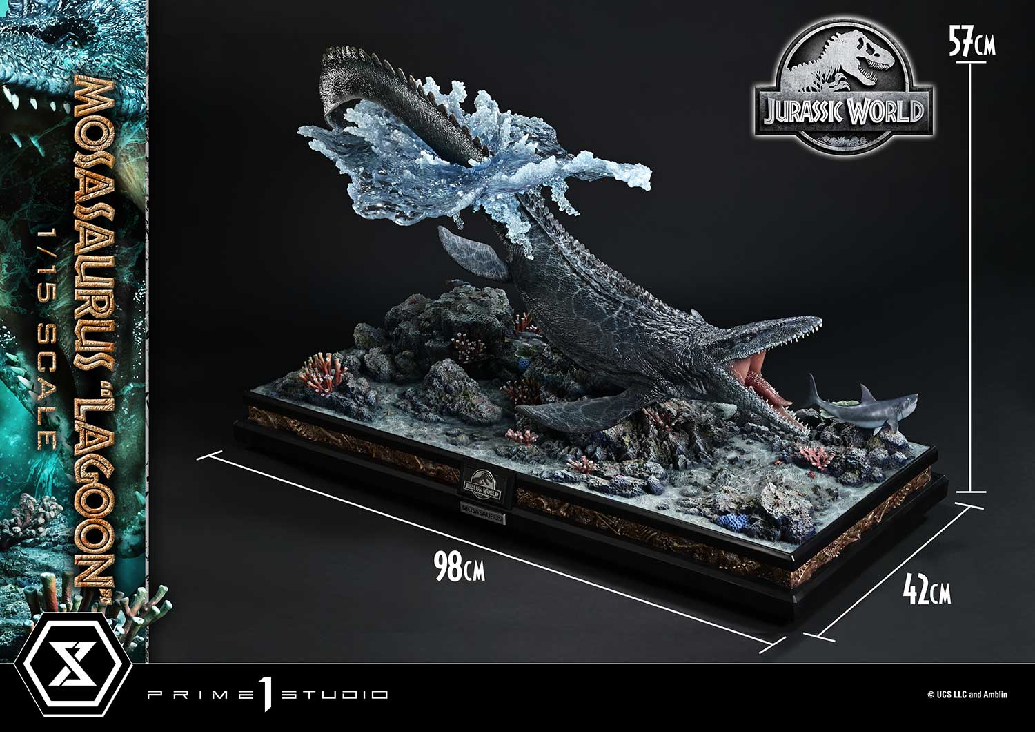 Legacy Museum Collection Jurassic World (Film) Mosasaurus "Lagoon" 1/15 Scale