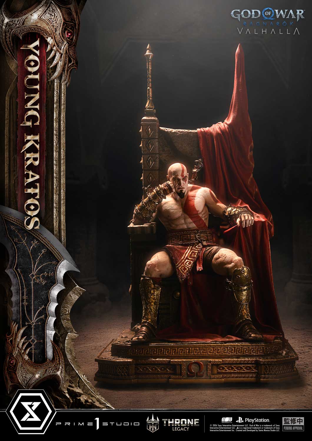 Throne Legacy God of War: Ragnarok Young Kratos