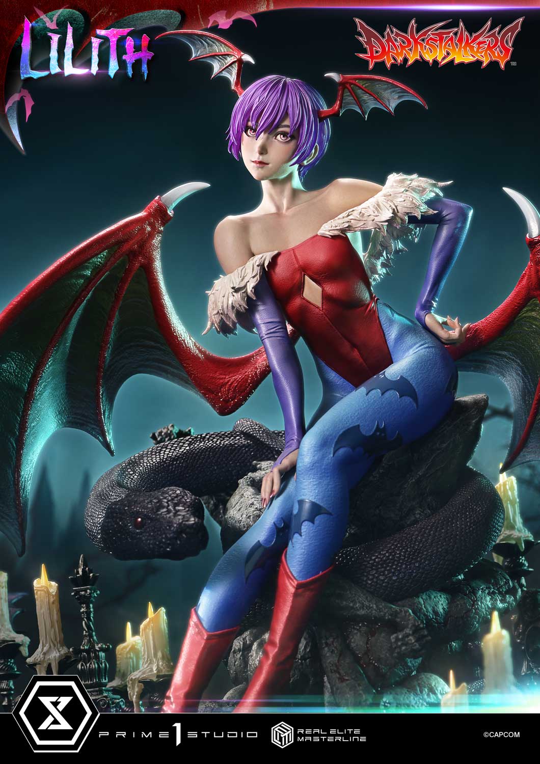 Real Elite Masterline Darkstalkers Lilith Bonus Version