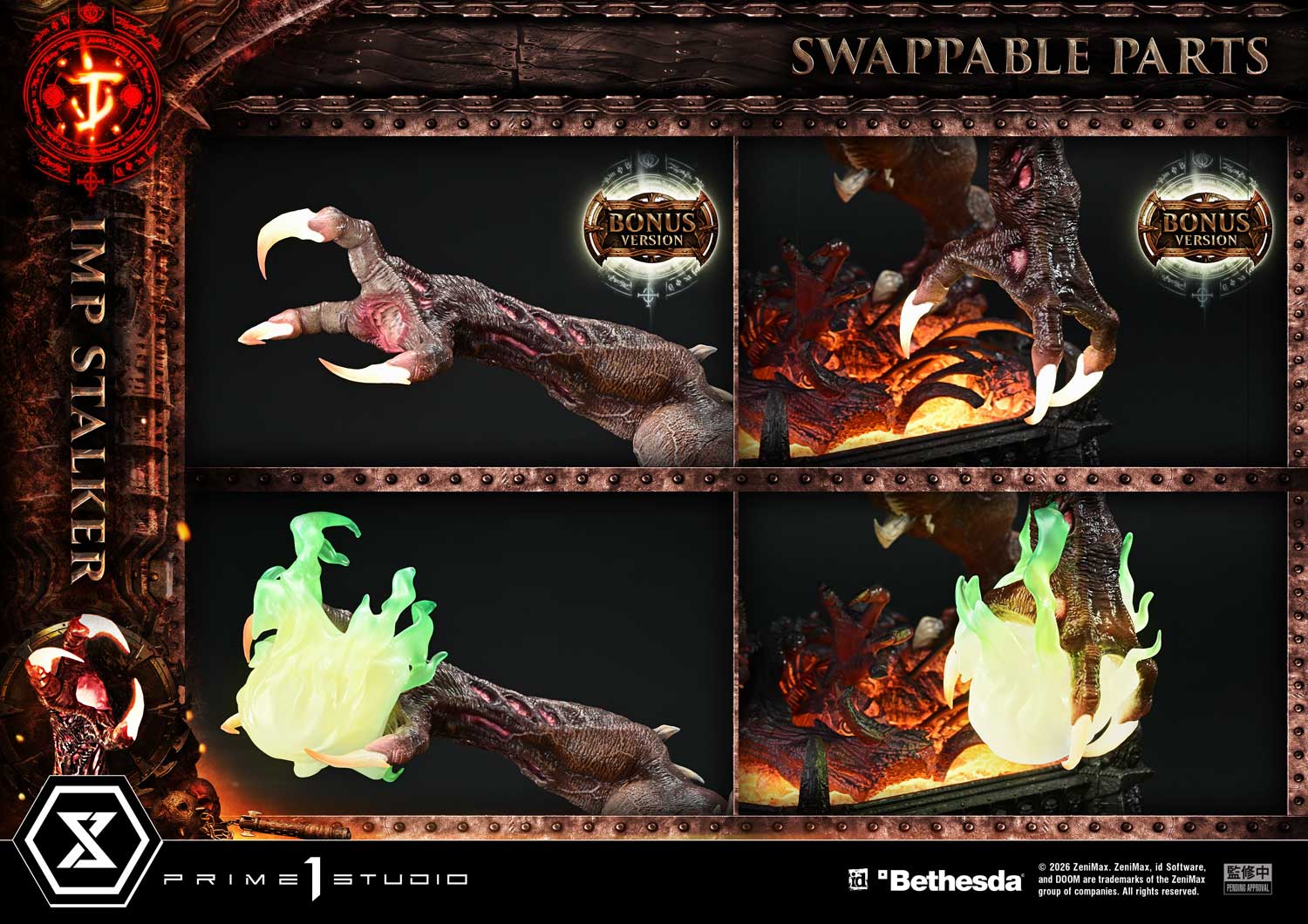 Ultimate Premium Masterline DOOM: The Dark Ages Imp Stalker