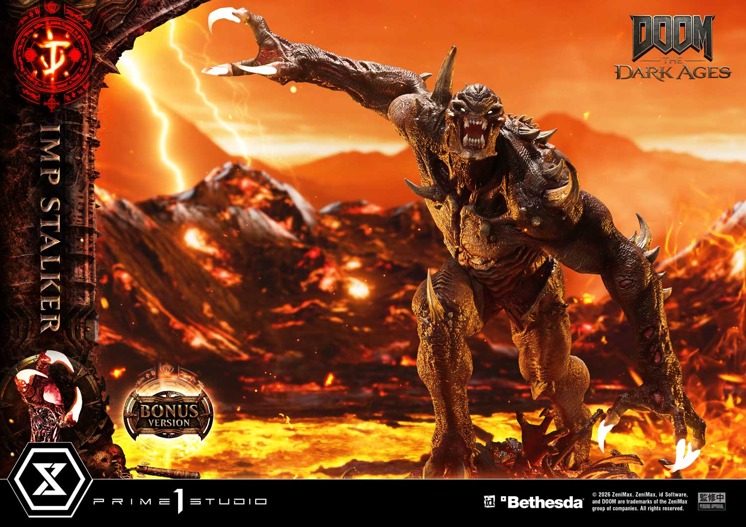 Ultimate Premium Masterline DOOM: The Dark Ages Imp Stalker