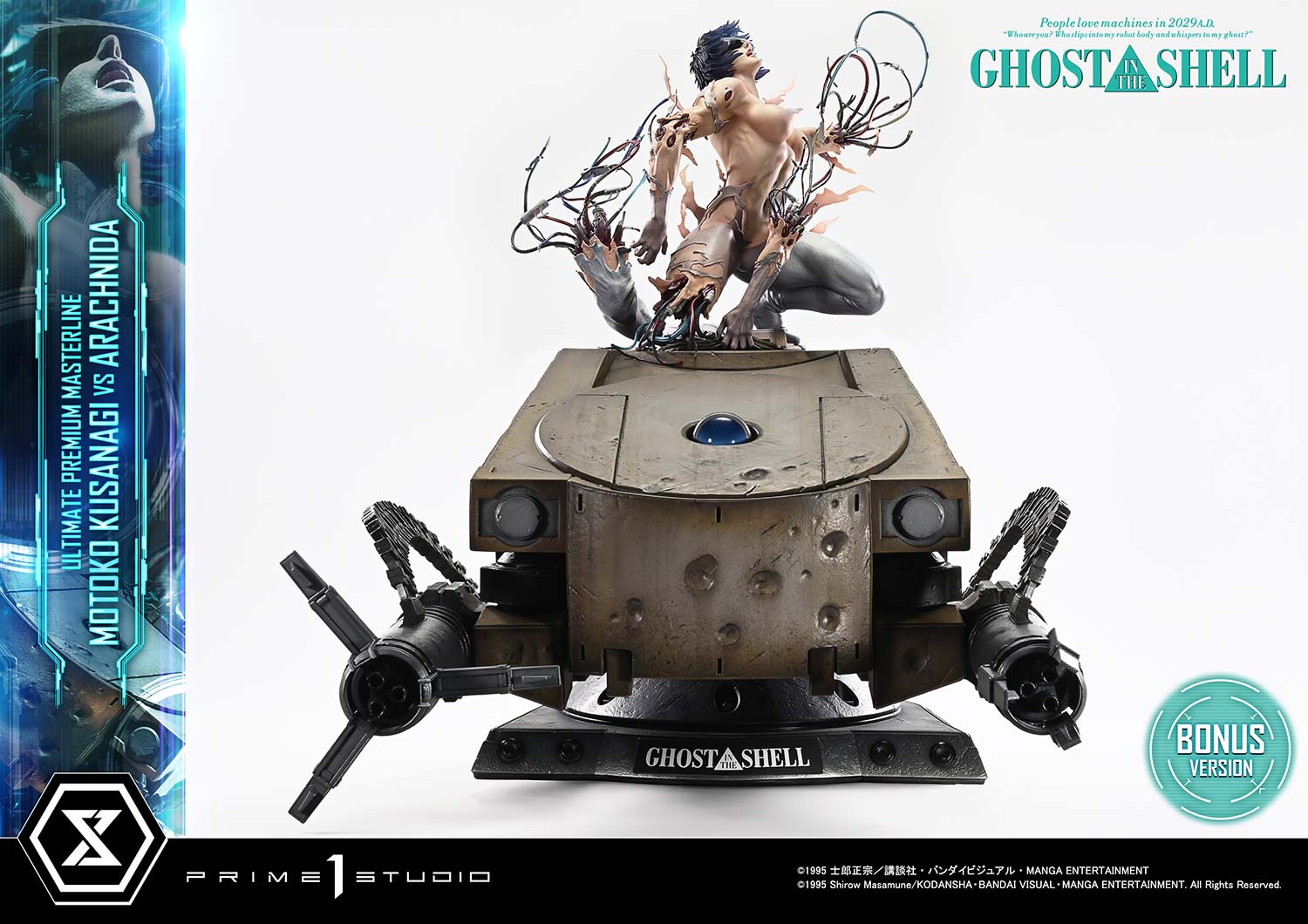 Ultimate Premium Masterline GHOST IN THE SHELL Motoko Kusanagi VS Arachnida Bonus Version