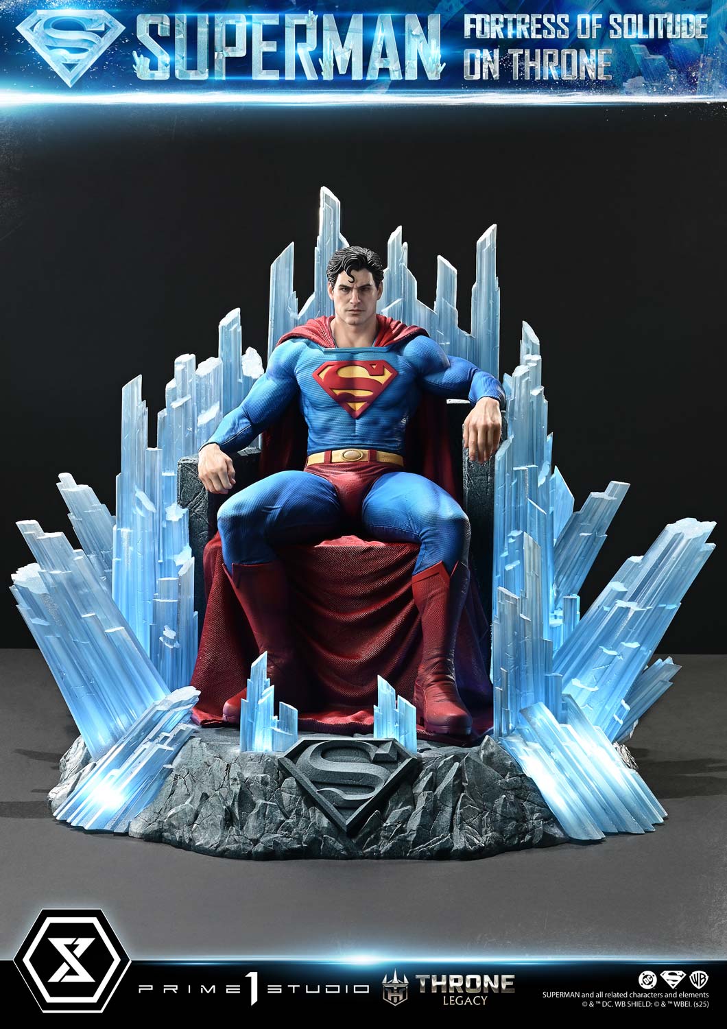 Throne Legacy Superman (Comics) Superman Fortress of Solitude on Throne (Design by Gabriele Dell'Otto)