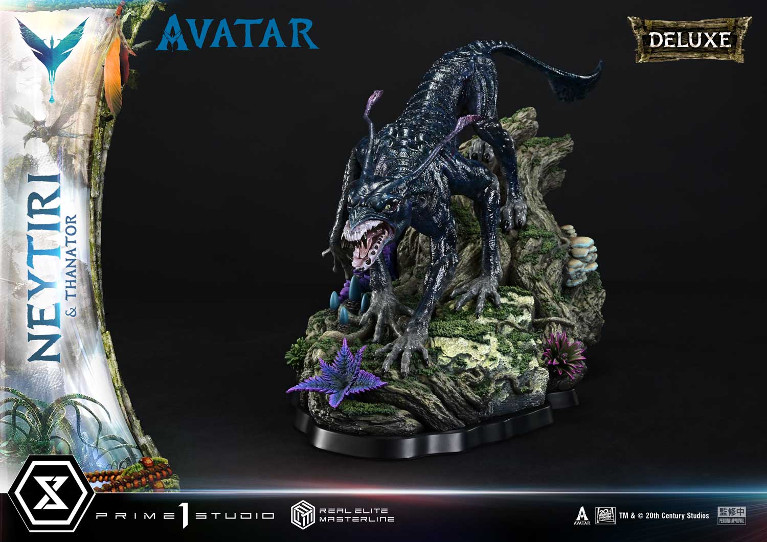 Real Elite Masterline Avatar (Film) Neytiri &amp; Thanator Avatar Legacy Collection DX Bonus Version