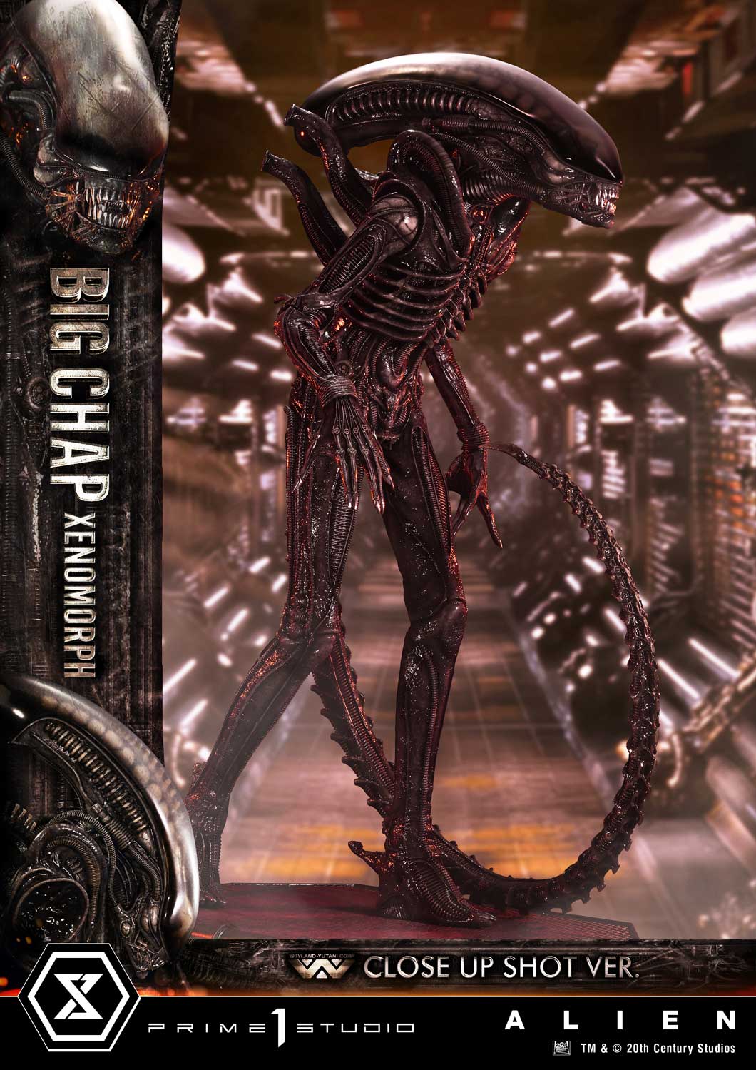 (PRE-ORDER) Museum Masterline XL Alien (Film) Big Chap Xenomorph Close Up Shot Ver.