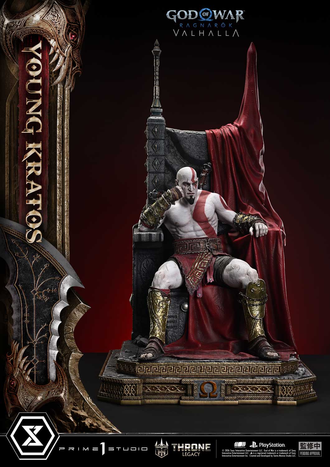 Throne Legacy God of War: Ragnarok Young Kratos Bonus Version