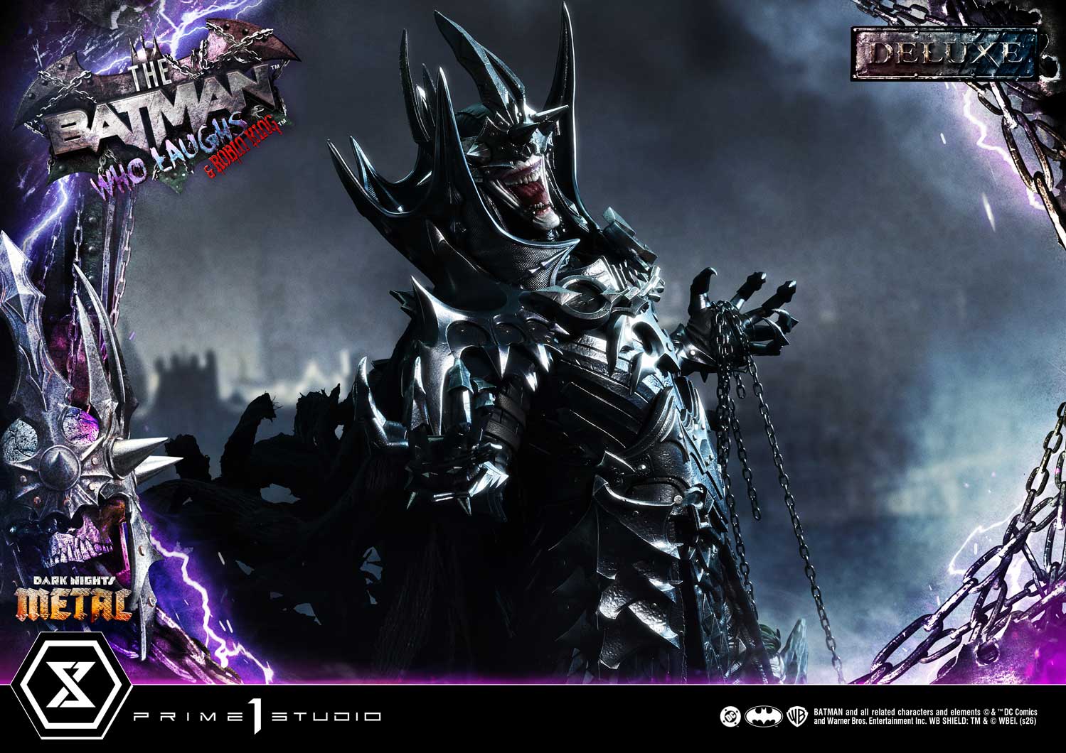 (PRE-ORDER) Museum Masterline Dark Nights: Death Metal The Batman Who Laughs & Robin King DX Bonus