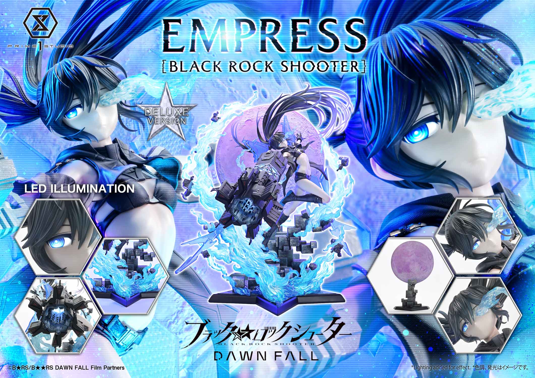 Ultimate Premium Masterline BLACK ROCK SHOOTER DAWN FALL Empress[BLACK ROCK SHOOTER] Deluxe Version