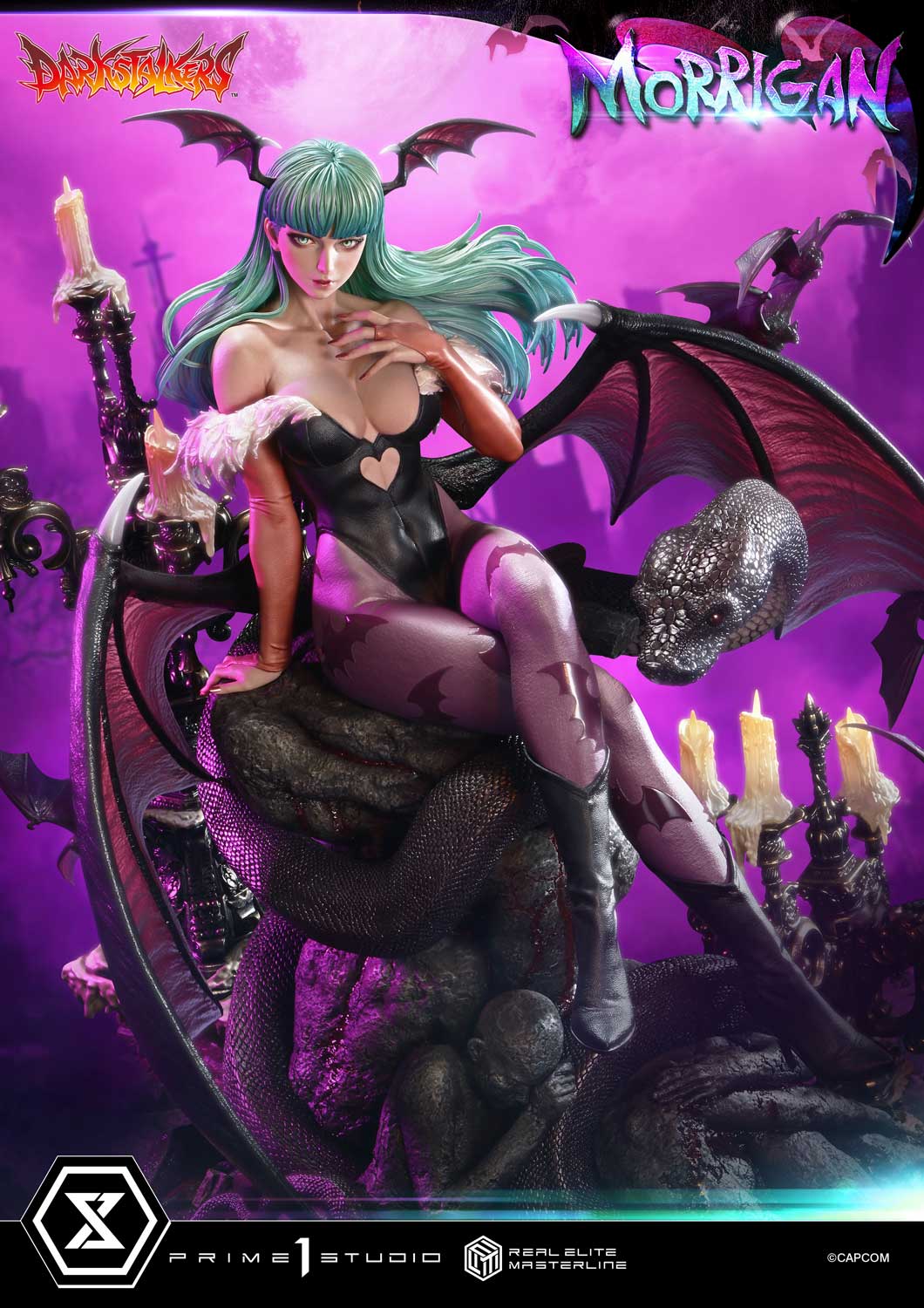 Real Elite Masterline Darkstalkers Morrigan Bonus Version