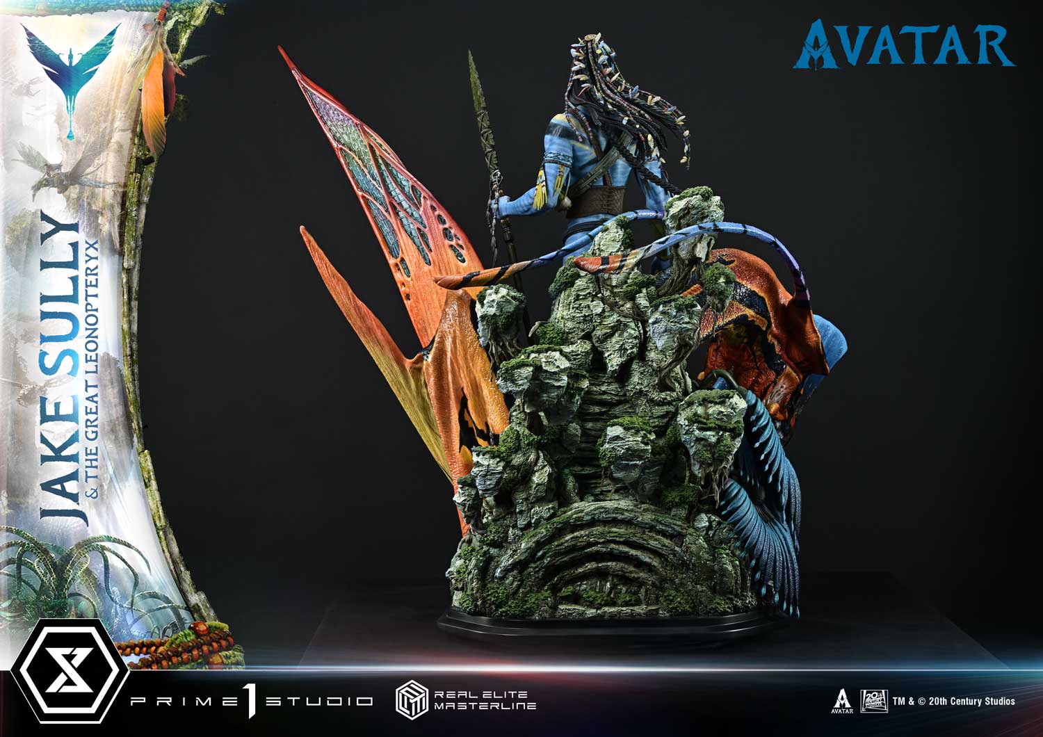 Real Elite Masterline Avatar (Film) Jake Sully &amp; The Great Leonopteryx Avatar Legacy Collection