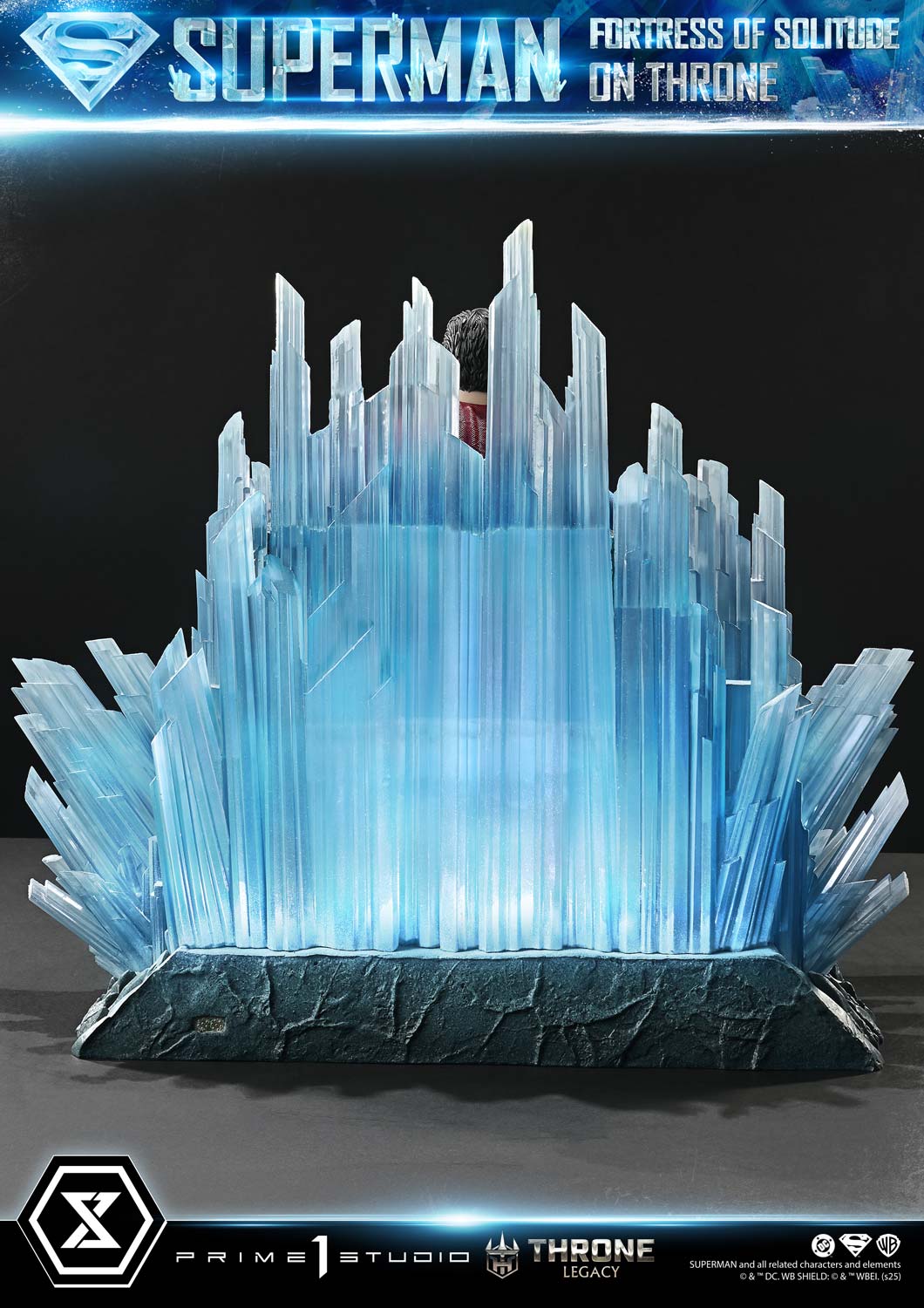 Throne Legacy Superman (Comics) Superman Fortress of Solitude on Throne (Design by Gabriele Dell'Otto)