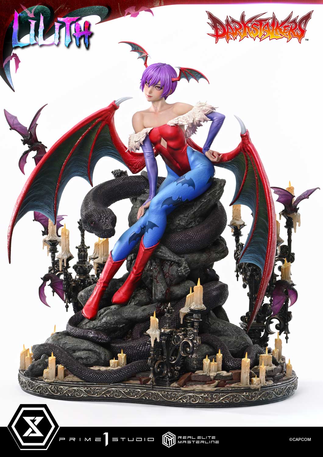 Real Elite Masterline Darkstalkers Lilith Bonus Version