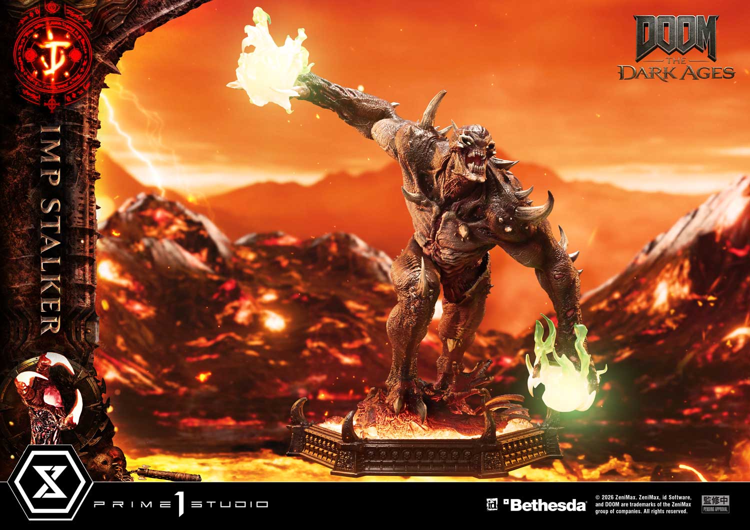 Ultimate Premium Masterline DOOM: The Dark Ages Imp Stalker