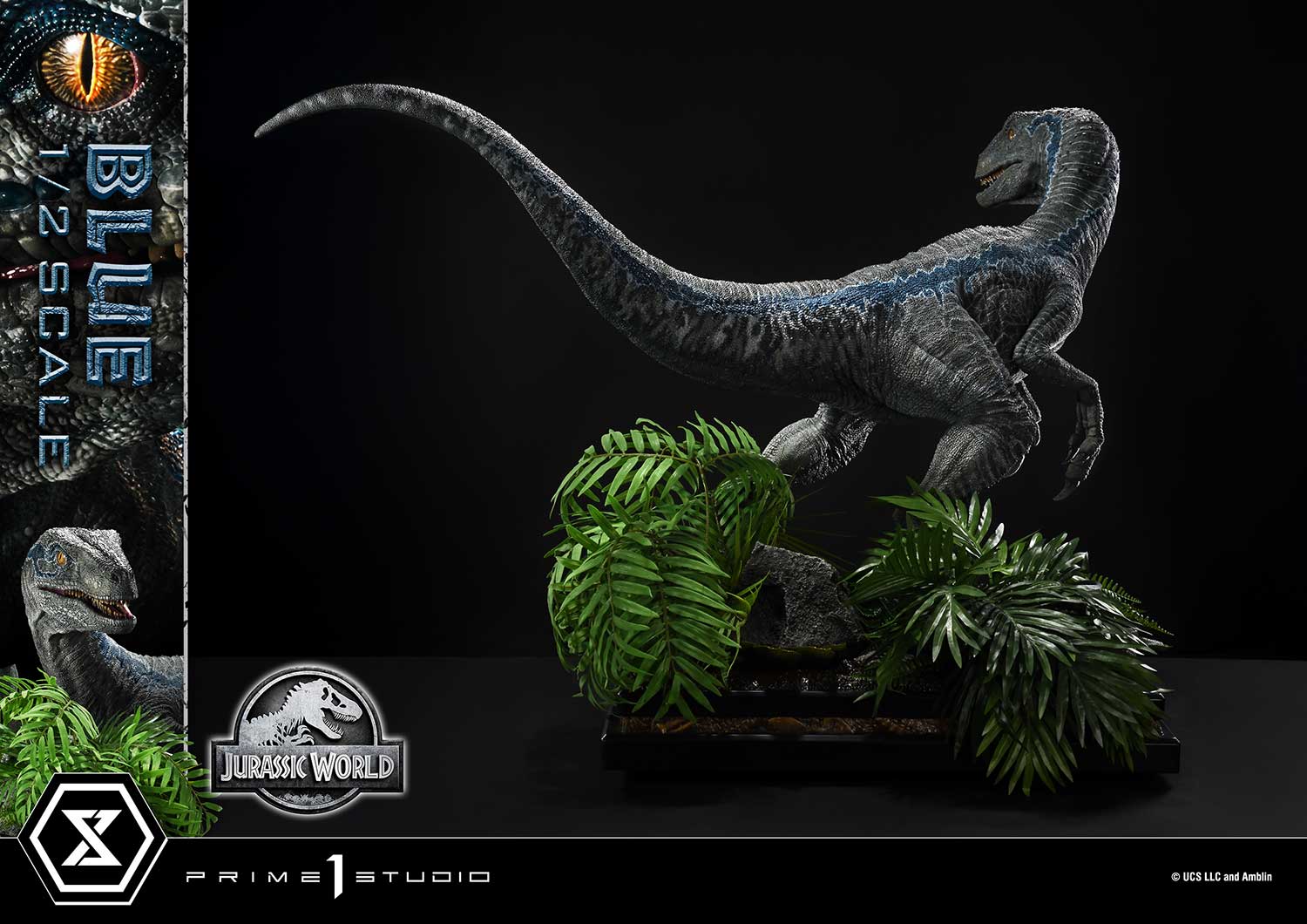 (PRE-ORDER) Legacy Museum Collection Jurassic World: Fallen Kingdom (Film) Blue 1/2 Scale Bonus Version