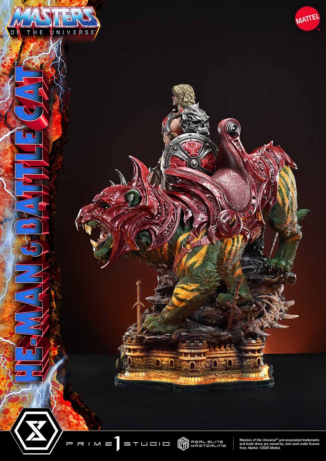 Real Elite Masterline Masters of the Universe He-Man & Battle Cat