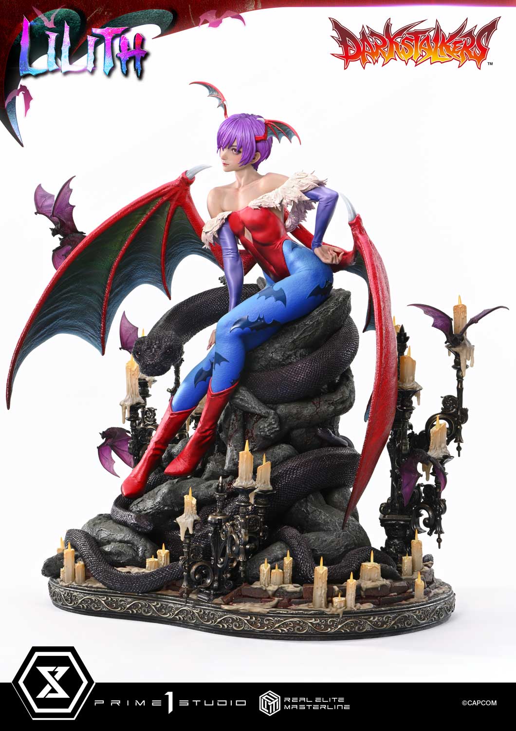 Real Elite Masterline Darkstalkers Lilith Bonus Version