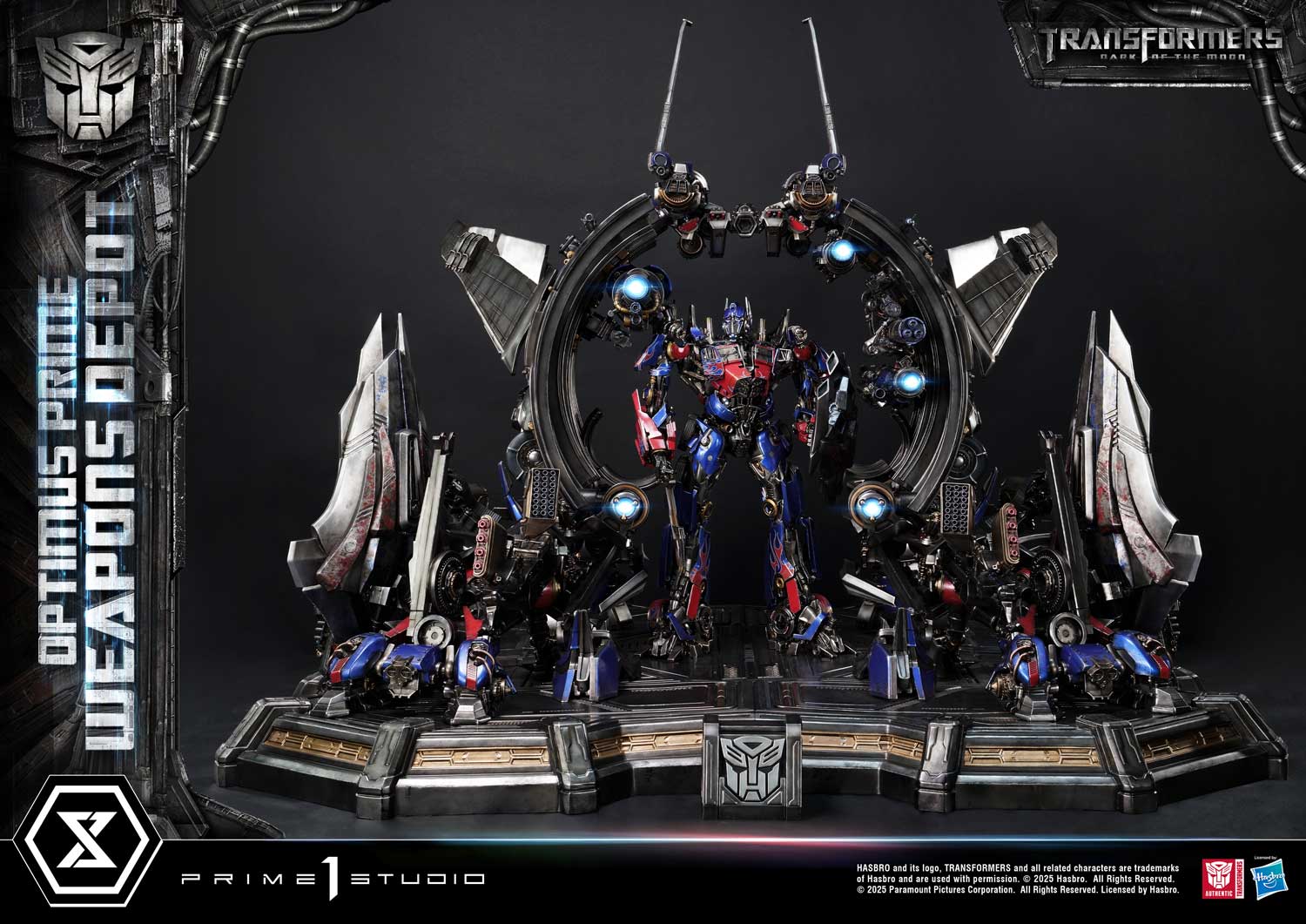 Museum Masterline Transformers: Dark of the Moon (Film) Optimus Prime Weapons Depot