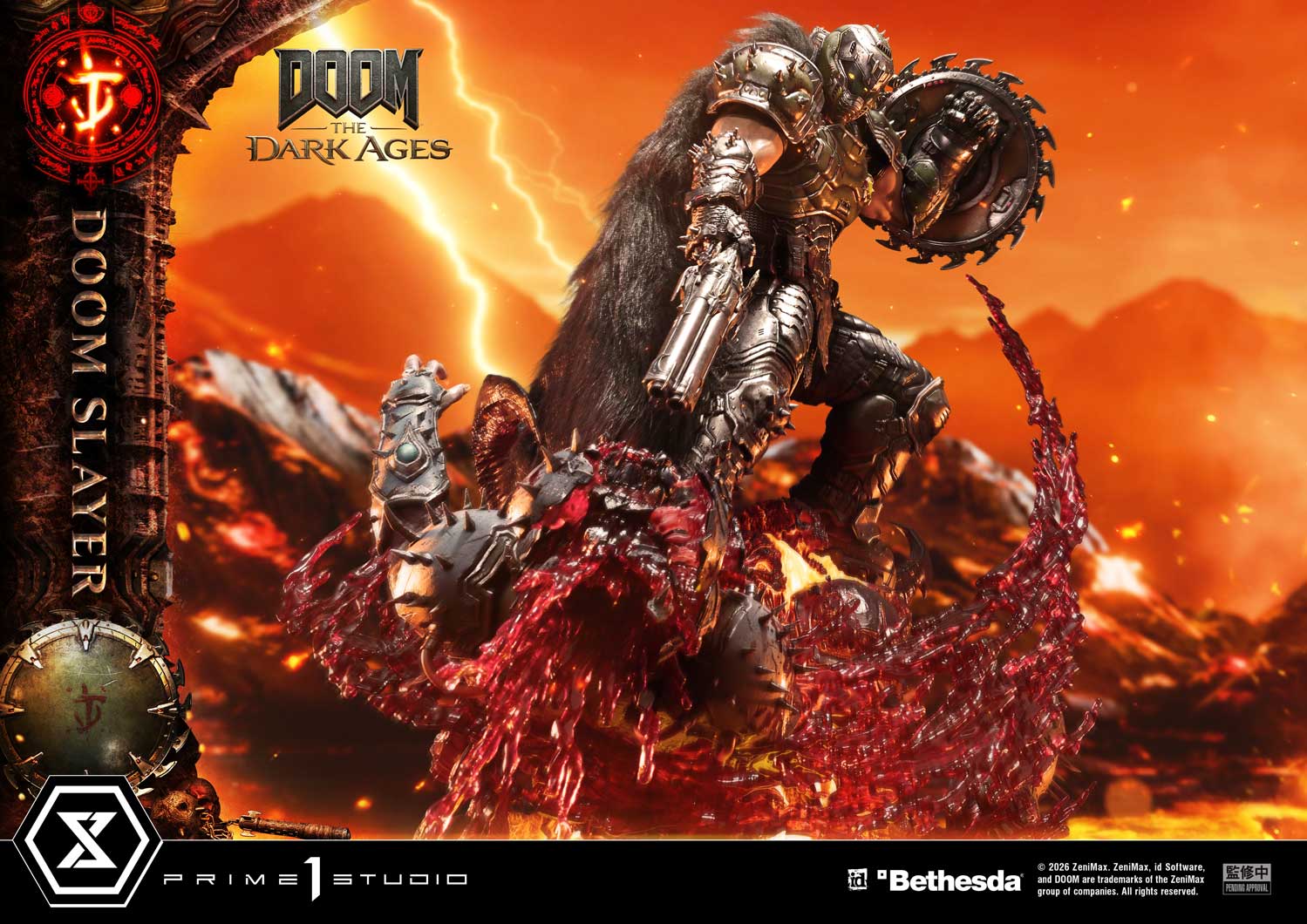 Ultimate Premium Masterline DOOM: The Dark Ages DOOM Slayer