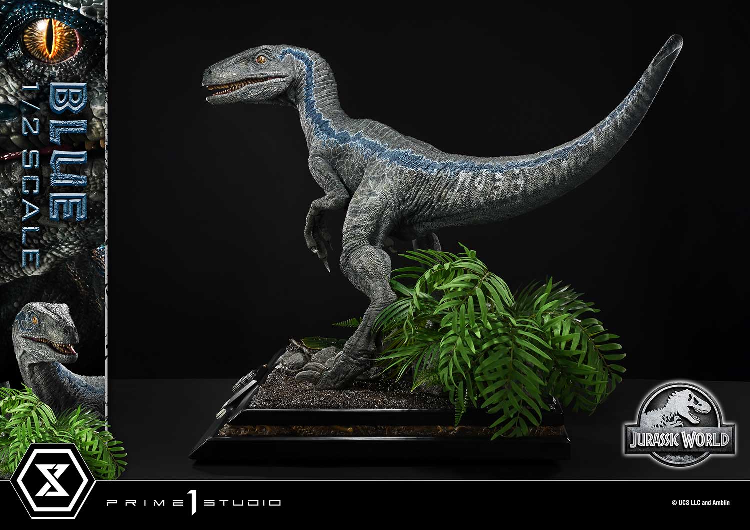 (PRE-ORDER) Legacy Museum Collection Jurassic World: Fallen Kingdom (Film) Blue 1/2 Scale