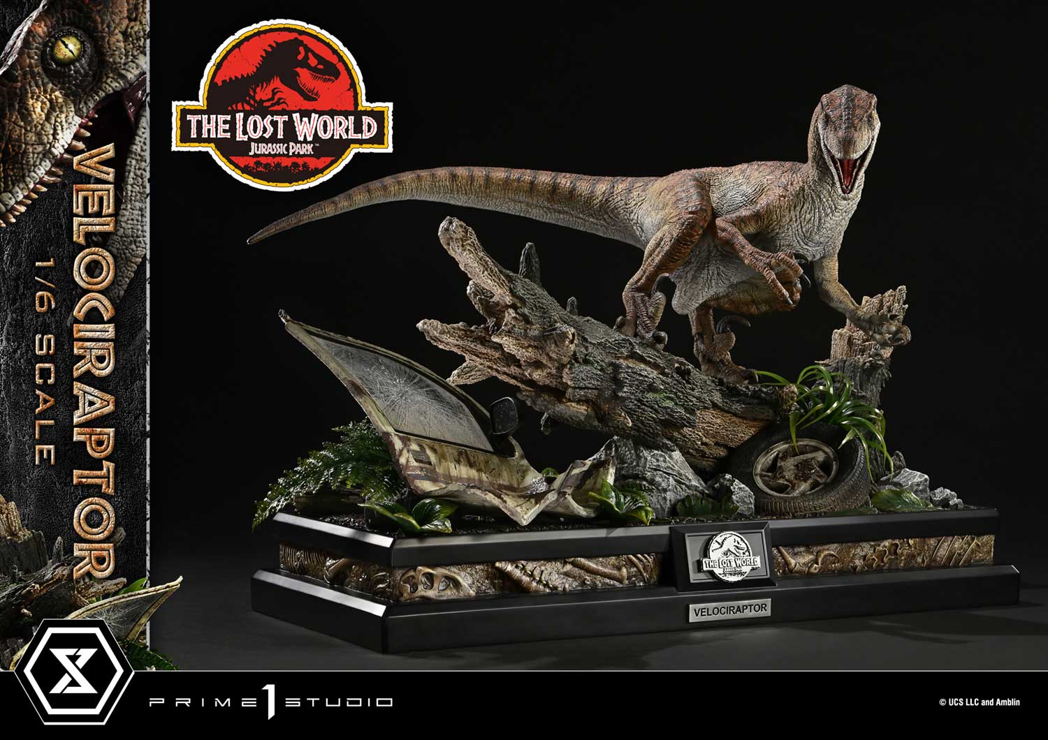 Legacy Museum Collection The Lost World: Jurassic Park (Film) Velociraptor Bonus Version 1/6 Scale