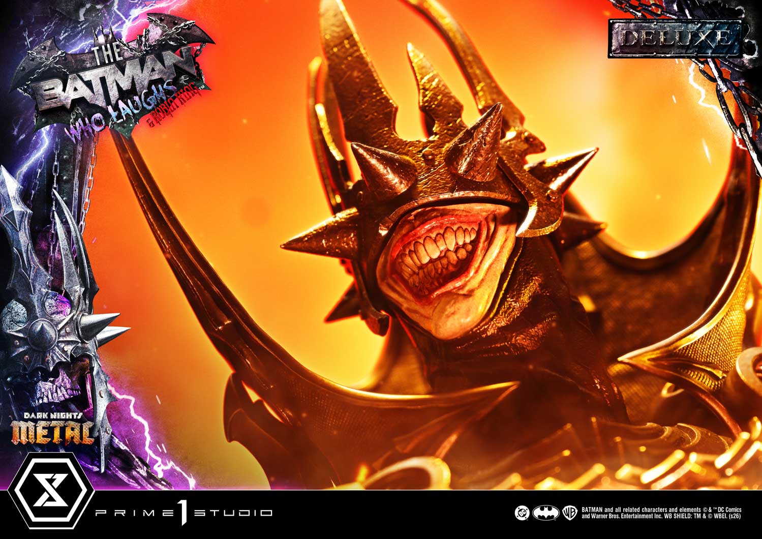 (PRE-ORDER) Museum Masterline Dark Nights: Death Metal The Batman Who Laughs & Robin King DX Bonus