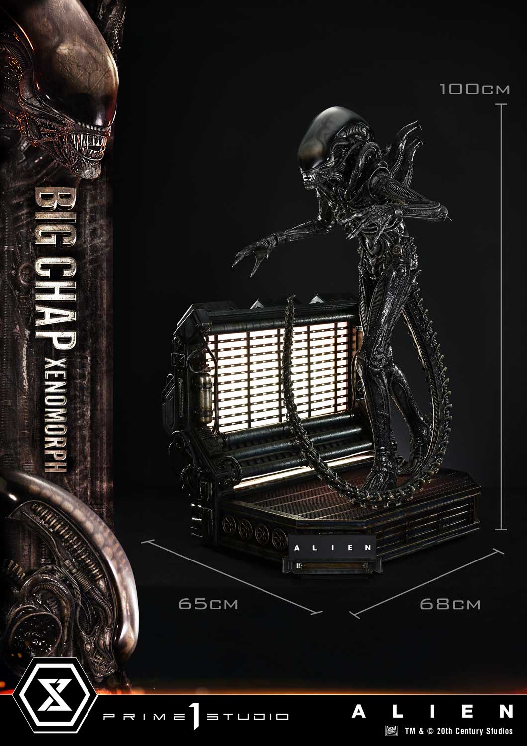 (PRE-ORDER) Museum Masterline XL Alien (Film) Big Chap Xenomorph Regular Ver. Bonus Version