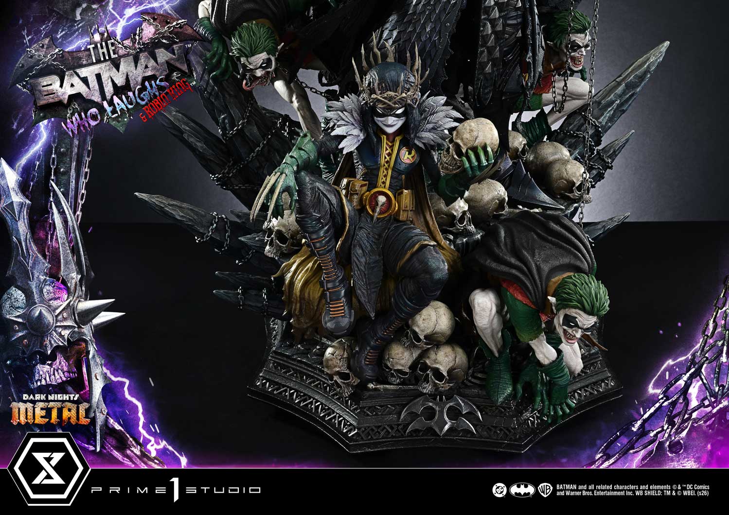 (PRE-ORDER) Museum Masterline Dark Nights: Death Metal The Batman Who Laughs & Robin King
