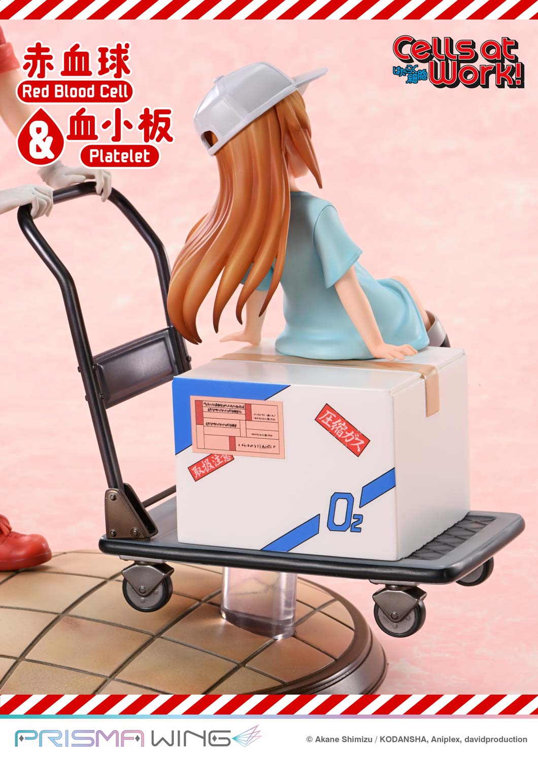 PRISMA WING Cells at Work Red Blood Cell &amp; Platelet Non Scale Pre-Painted Figure