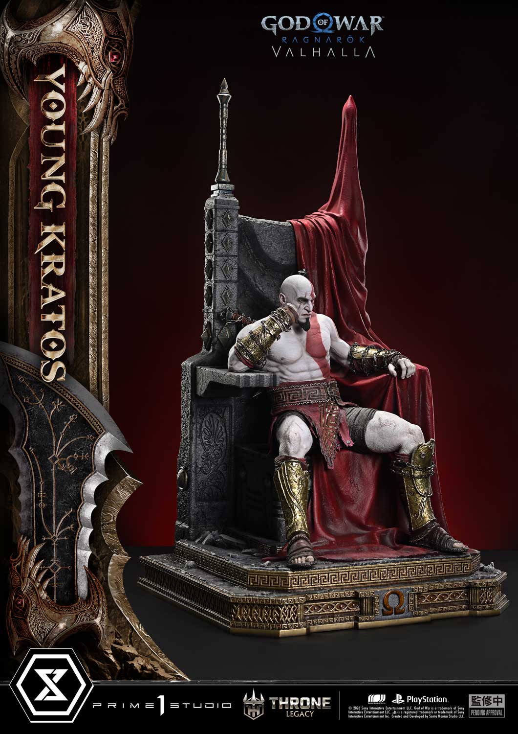 Throne Legacy God of War: Ragnarok Young Kratos Bonus Version