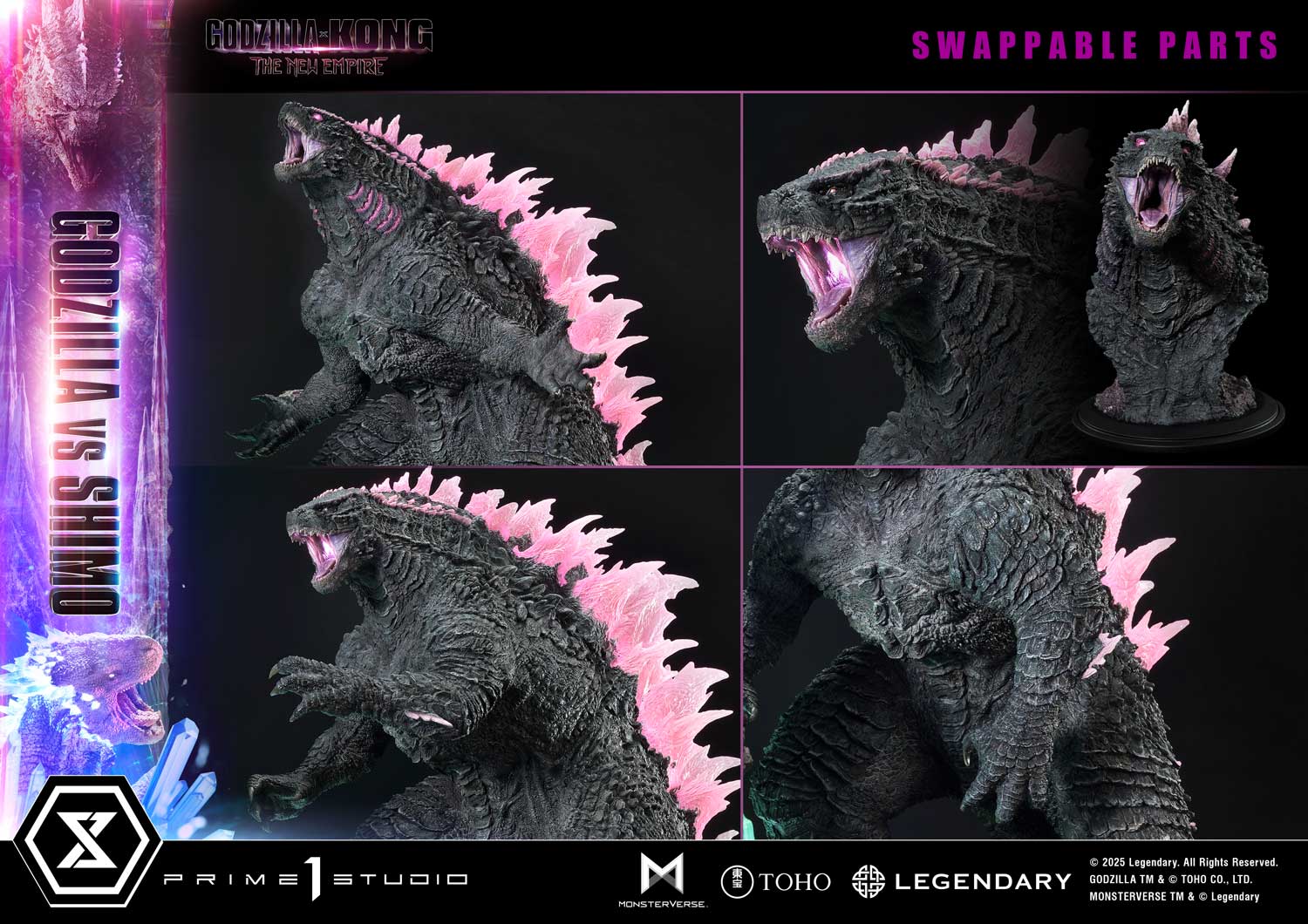 Ultimate Diorama Masterline Godzilla x Kong: The New Empire Godzilla vs Shimo