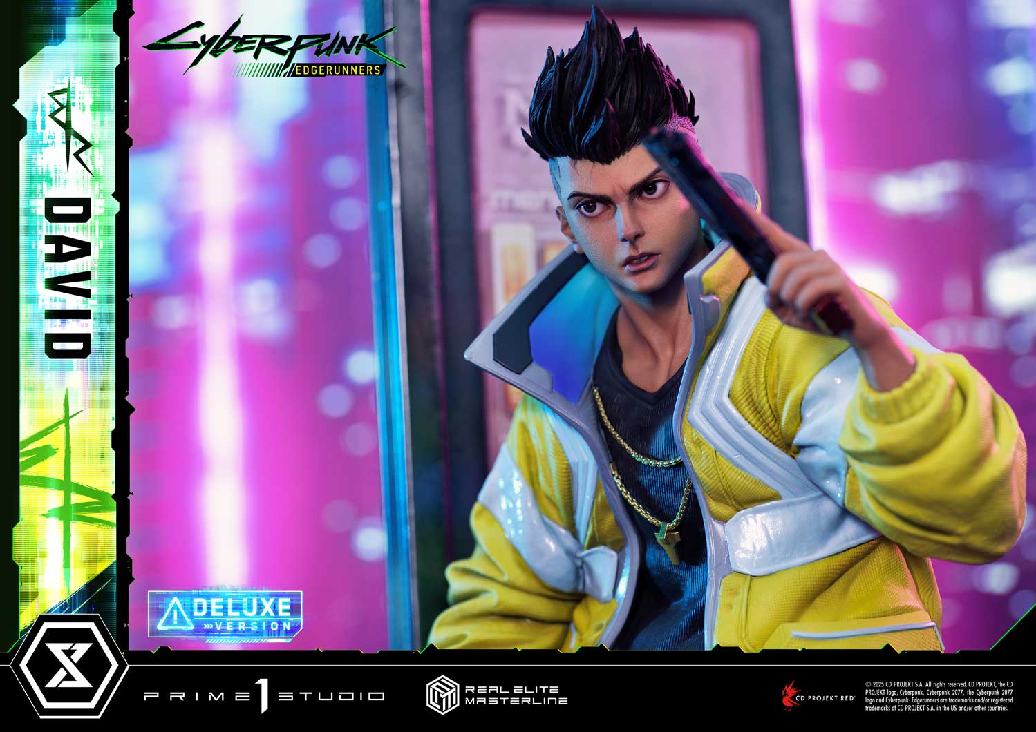 Real Elite Masterline Cyberpunk: Edgerunners David Deluxe Bonus Version