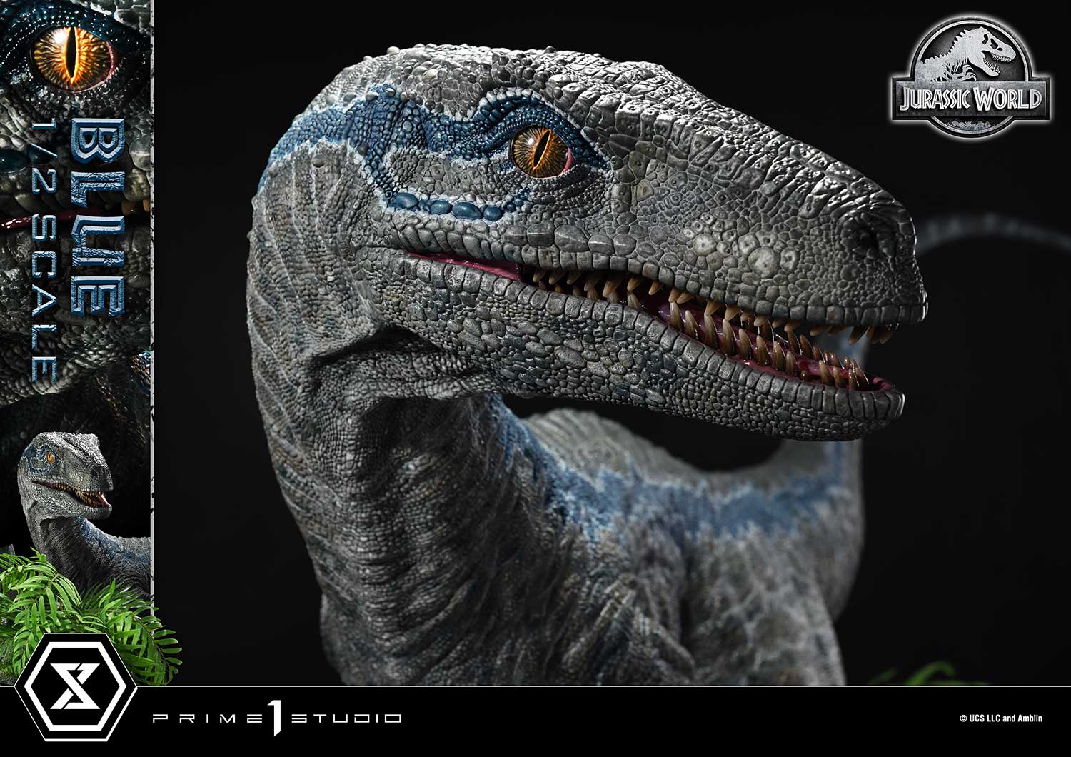 (PRE-ORDER) Legacy Museum Collection Jurassic World: Fallen Kingdom (Film) Blue 1/2 Scale