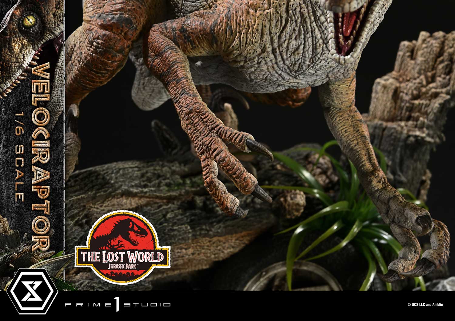 Legacy Museum Collection The Lost World: Jurassic Park (Film) Velociraptor 1/6 Scale