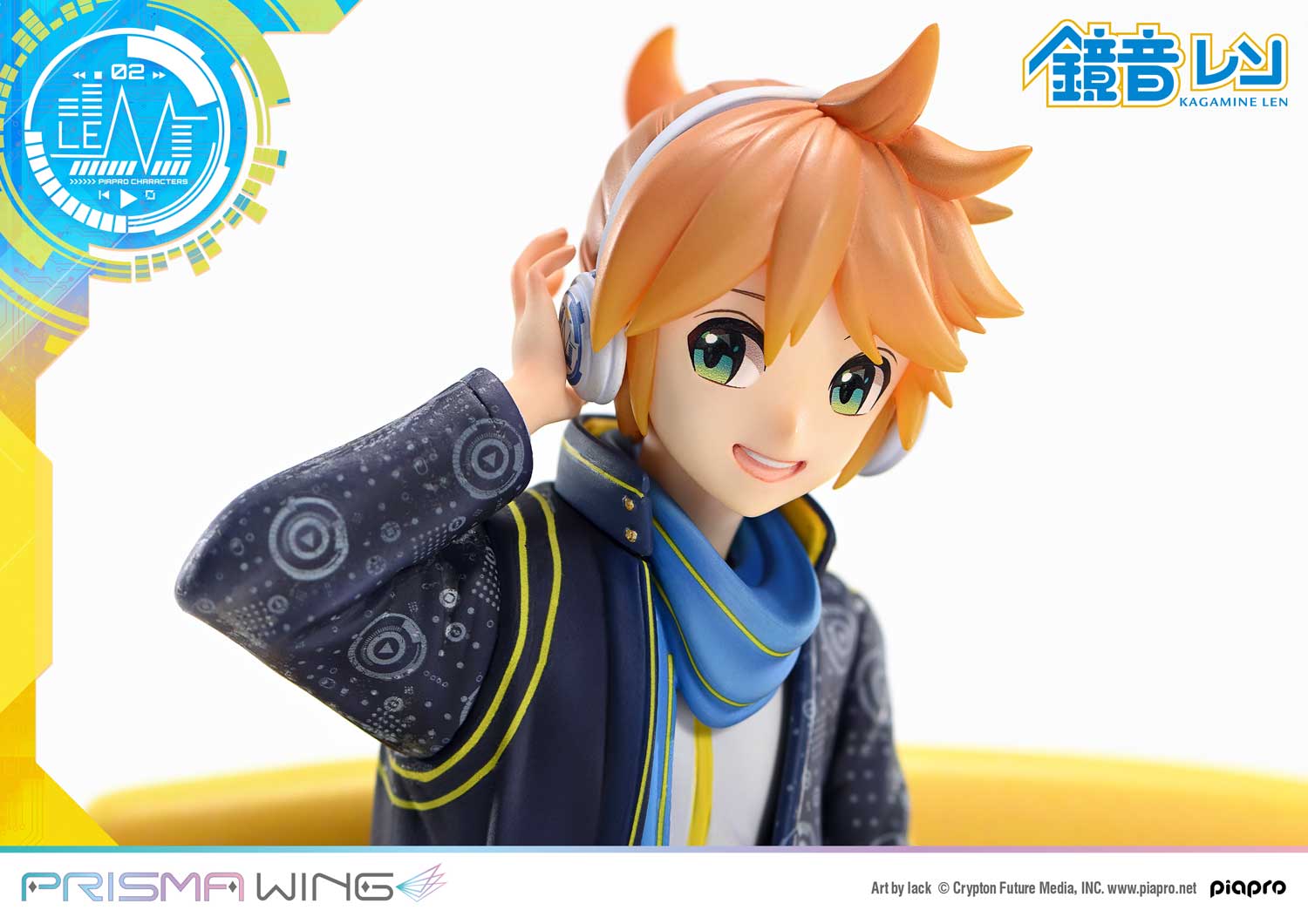 PRISMA WING Piapro Characters Kagamine Len 1/7 Scale Pre-Painted Figure