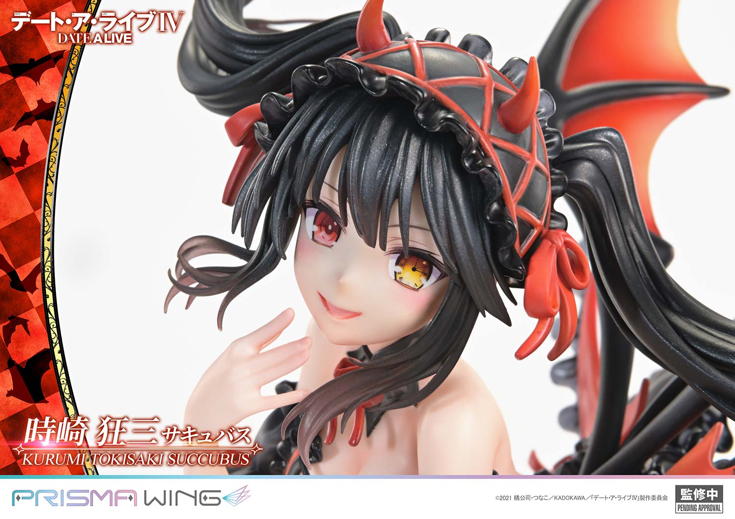 PRISMA WING DATE A LIVE Kurumi Tokisaki succubus 1/7 Scale Pre-Painted Figure