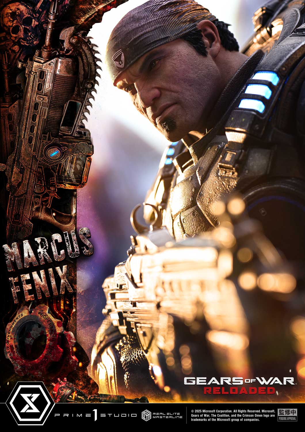 Real Elite Masterline Gears of War: Reloaded Marcus Fenix