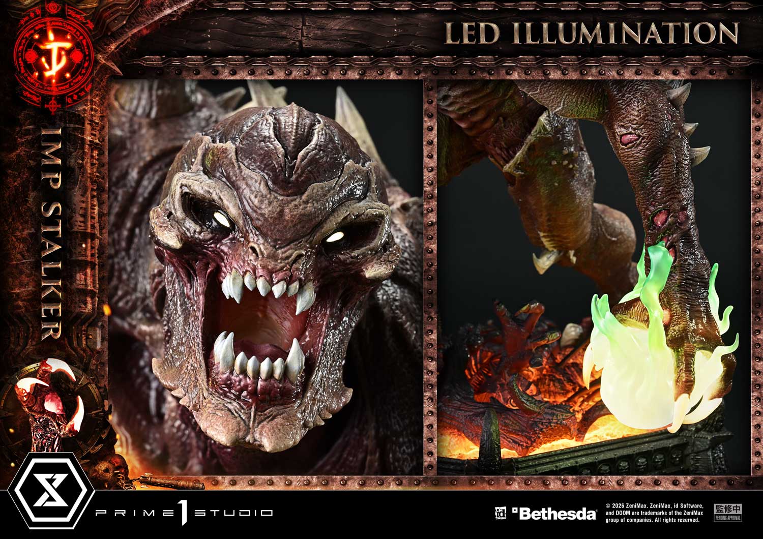 Ultimate Premium Masterline DOOM: The Dark Ages Imp Stalker