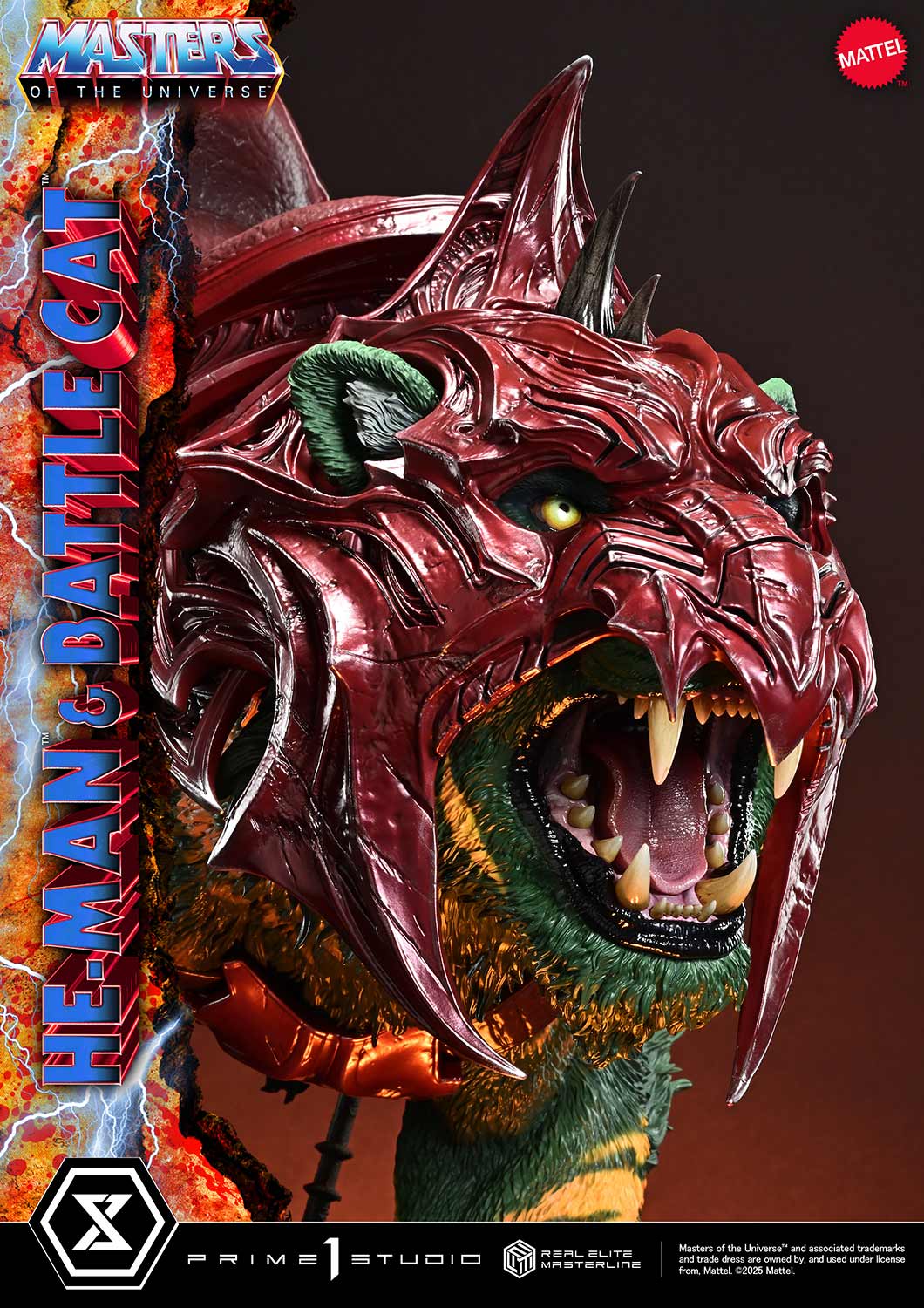Real Elite Masterline Masters of the Universe He-Man & Battle Cat