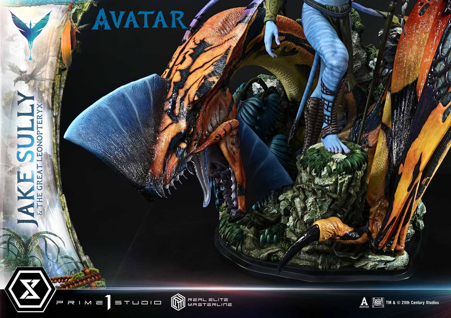 Real Elite Masterline Avatar (Film) Jake Sully &amp; The Great Leonopteryx Avatar Legacy Collection