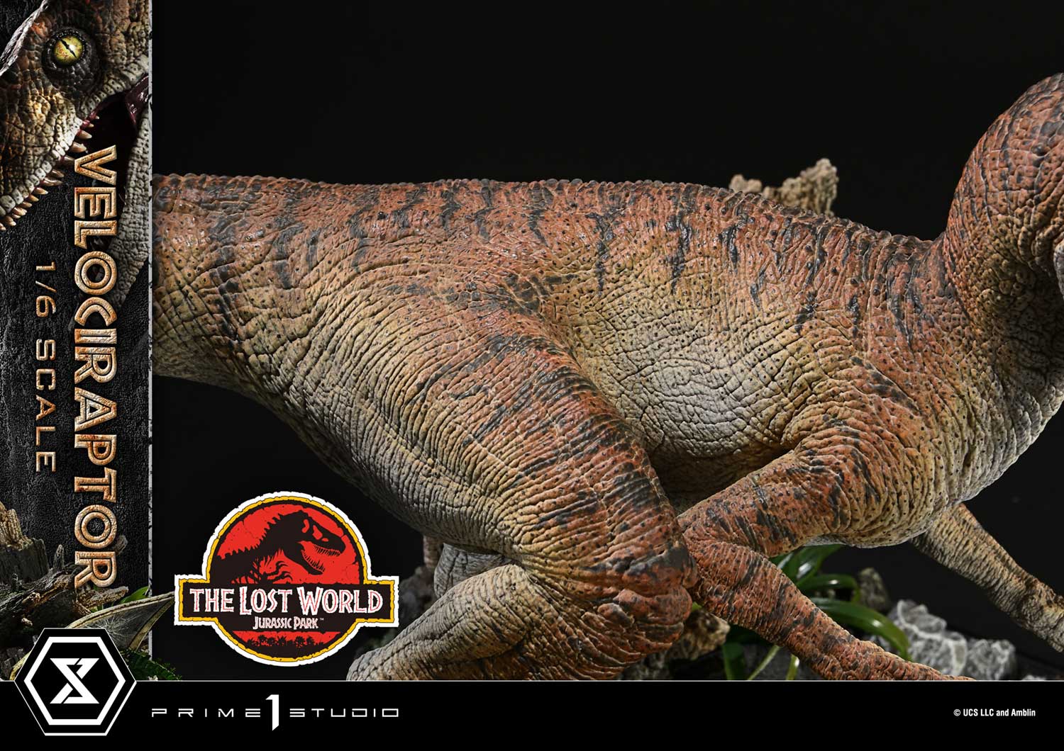 Legacy Museum Collection The Lost World: Jurassic Park (Film) Velociraptor Bonus Version 1/6 Scale
